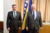 The Speaker of the House of Representatives of the PABiH, Denis Zvizdić Ph.D., received the Head of the OSCE Mission to BiH in his inaugural visit